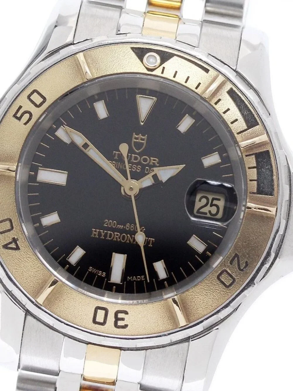 TUDOR Princess Date 99093 black Dial Automatic Ladies Watch_971152